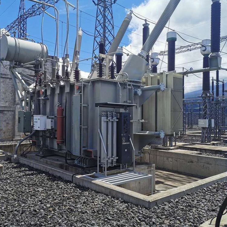 110 kV trijų fazių dviejų apvijų OLTC galios transformatorius