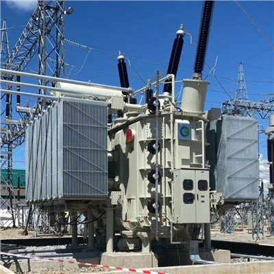 110 kV aukštos įtampos trijų fazių dviejų apvijų NLTC galios transformatorius